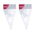 Kit 10 sacos descartáveis para bico confeitar 17,5x31,5cm P