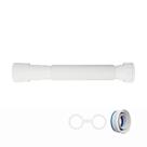 Kit 10 Sifão Flexível Tubo Extensivo 70CM Universal para Pia com Excelente Vedação Branco Blukit