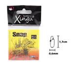 Kit 10 Snap Pesca Xingu N-2 Aço Inox Suporta Até 23kg