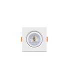 Kit 10 spot led elgin luminária mr16 5w 6500k branco frio direcionável quadrado Kit 10 spot led elgin luminária mr16 5w 6500k branco frio direcionável quadrado