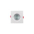 Kit 10 Spot LED Quadrado Direcionável Branco 7W 3500K Bivolt Kit 10 Spot LED Quadrado Direcionável Branco 7W 3500K Bivolt