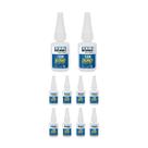 Kit 10 Super Cola Instantanea 5g Tekbond