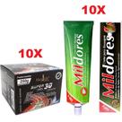 Kit 10 Super Gel 30 Ervas 250g + 10 Pomada Mil Dores 100g