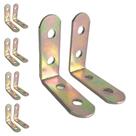 Kit 10 Suporte Cantoneira Em L Móveis Parede Aço 35x35x13mm