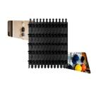 Kit 10 Suporte Organizador de Bonés De Parede Vertical Porta Bonés Moderno Em Decoração Quarto Closet Entrada -