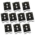 Kit 10 Suporte Pendurador De Espelho Quadro e Placas Fixação feito de Plástico ABS Kit 10 Suporte Pendurador De Espelho Quadro e Placas Fixação feito de Plástico ABS