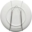 Kit 10 Suportes com Mola Pratos até 30cm Suporte para Prato Decorativo na Parede Kit 10 Suportes com Mola Pratos até 30cm Suporte para Prato Decorativo na Parede