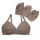 Kit 10 Sutien Reforçado Plus Size Sem Bojo Alça Larga Algodão
