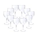 Kit 10 Taças de Gin Acrílico Cristal 450ml - Festas Eventos Casamentos Aniversários Confraternização