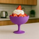 Kit 10 Taças Plastica para Sobremesas Merengue Sorvete Doces