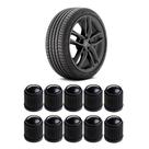 Kit 10 Tampa Tampinha Válvula Preta Para Bico de Pneu Carro Moto Bike Bicicleta Plástico Kit 10 Tampa Tampinha Válvula Preta Para Bico de Pneu Carro Moto Bike Bicicleta Plástico