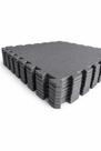 Kit 10 Tatame Eva Preto 50x50 10mm Linha Premium Bebê Academia