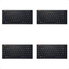 Kit 10 Teclados Multimídia com Fio Flat Oex TC301 Mini