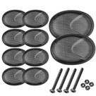 Kit 10 Tela Alto Falante 6x9 Polegadas Com Parafuso Metálica