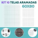 Kit 10 Telas Aramada 60x80cm Mural Criativo Fotos Inspirações Mood Board Organização
