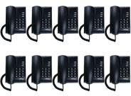 Kit 10 Telefones Com Fio Mesa Ou Parede Pleno Pt Intelbras