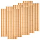 Kit 10 Telha PVC Precon Plan Marfim 2,42x0,88m