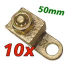 Kit 10 Terminal de Pressão Sapata Botinha para Cabo 50mm Reforçado