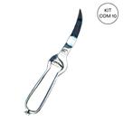 Kit 10 Tesoura Forjada Para Trinchar Com Mola 25 Cm NYBC Kit 10 Tesoura Forjada Para Trinchar Com Mola 25 Cm NYBC