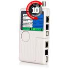 Kit 10 Testador de Cabos Remoto - USB, BNC, RJ11, RJ45, Rede