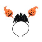 Kit 10 Tiara Arco de Haloween Abobora morcego com Luz