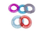 kit 10 Tiara Bell Pente coloridos Prendedor De Cabelo 13cm