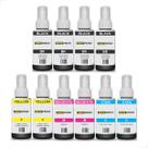 Kit 10 Tinta Compatível Epson 664 L395 L120 L220 L355 L365 L375 L380 L455 L495 L396 L575 L1300