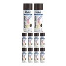 Kit 10 Tinta Spray Uso Geral Marrom 350ml - Tekbond Kit 10 Tinta Spray Uso Geral Marrom 350ml - Tekbond