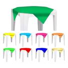 Kit 10 Toalha de Mesa Para Festa Perolizada Descartavel Decoração Festa