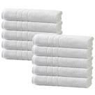 Kit 10 Toalhas de Banho Hotel Profissional Teka Roma 440g