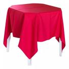 Kit 10 Toalhas de Mesa Tecido Oxford Quadrada 1,50m x 1,50m