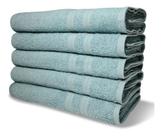 Kit 10 Toalhas Gigante Itália Soft 100% Algodão Verde Claro