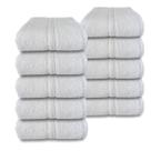 Kit 10 Toalhas Rosto Hotel e Salão de Beleza Lufamar 350gr/m² - Basic