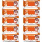 Kit 10 Toalhas Umedecidas Meu Nenê Plus com 140 Unidades