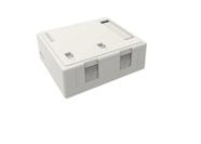 Kit 10 Tomada Aparente Furuwaka 2 Posições 35050258 Branco