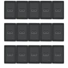 Kit 10 Tomadas 20A + 5 Tomadas 10A Com Placa Habitat - Fame