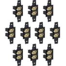 Kit 10 Tomadas Duplas Padrão Brasileiro 2P + T 10A 250Vca Weg Kit 10 Tomadas Duplas Padrão Brasileiro 2P + T 10A 250Vca Weg