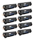 Kit 10 Toner Compatível HP CE285A 85A P1102 M1132 Atacado