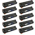 Kit 10 Toner Compativel Laser Universal 435a 436a 285a 278a Qualidade Profissional Novo