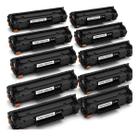 Kit 10 Toners Compatíveis HP 35A 36A 85A P1005 P1102 Atacado