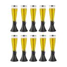 Kit 10 Torre De Chopp 4L Refil Gelante Base Giratória Baccani