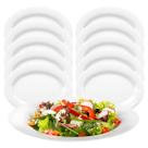 Kit 10 Travessas Prato Oval em Melamina Para Porções 22,5cm