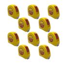 Kit 10 Trenas de Bolso 5m Série KTS Starrett KTS34-5ME Precisa, Resistente e Profissional