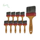 Kit 10 Trincha Pincel 317 Gold Gris 3 Polegadas - Roma