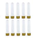 Kit 10 Tubete Dourado 12cm Acrílico P/ Personalizar Festa
