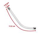 Kit 10 Tubo de Voz Incolor 2mm TVOZ01 Para Microfone de Headset Top Use