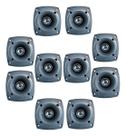 Kit 10 tweeter pieso compet 120w 8 ohms para som automotivo