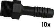 Kit 10 Un - Adaptador Interno DR Plastilit Rosca Externa 3/4" Preto Kit 10 Un - Adaptador Interno DR Plastilit Rosca Externa 3/4" Preto