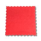 Kit 10 Un.Cake Board P/ Bolo Quadrado 28x28cm. Vermelho