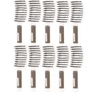 Kit 10 un escova raquete cerda javali e nylon vazada profissional Kit 10 un escova raquete cerda javali e nylon vazada profissional